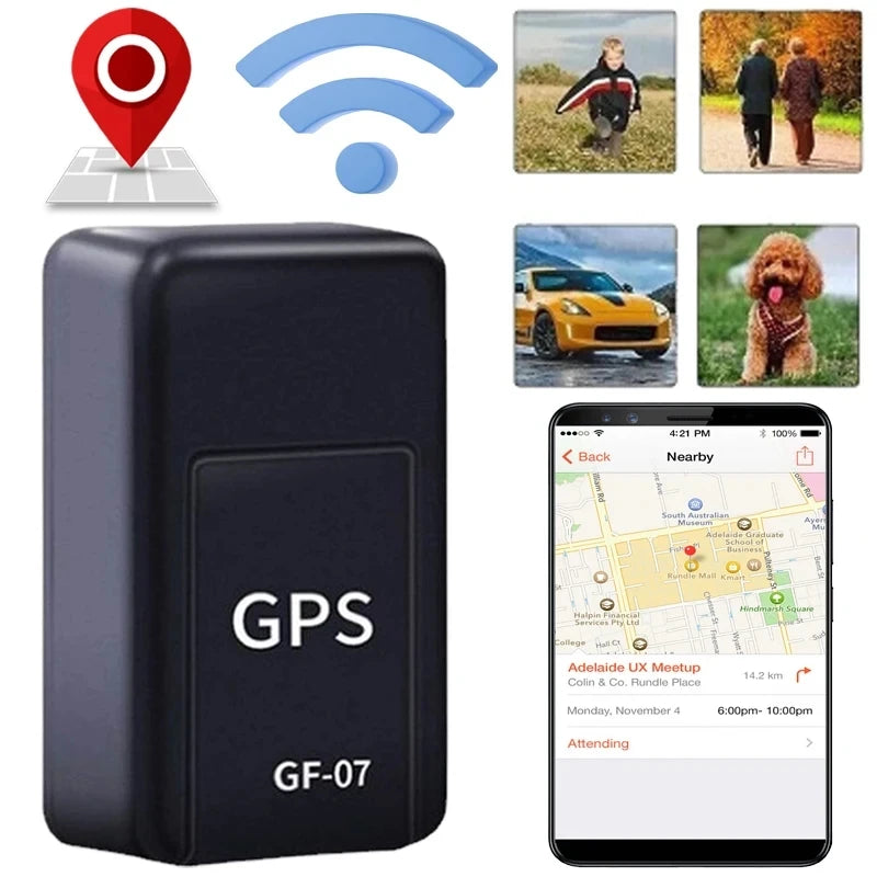 GF07 Magnetic Mini GPS Tracker