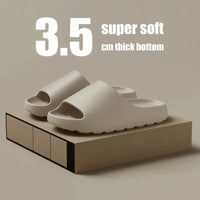 Coconut Slippers Cloud Thick-Soled Sandals Summer Fashion Soft Bottom Beach Men Slippers Women'S Sandals EVA Slides